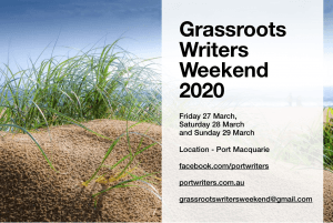 grassroots writers weekend